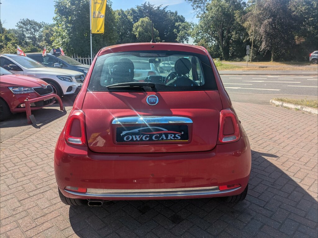 Fiat 500 1.2 Lounge Hatchback Euro 6 Ss LG16ZKJ Red #6