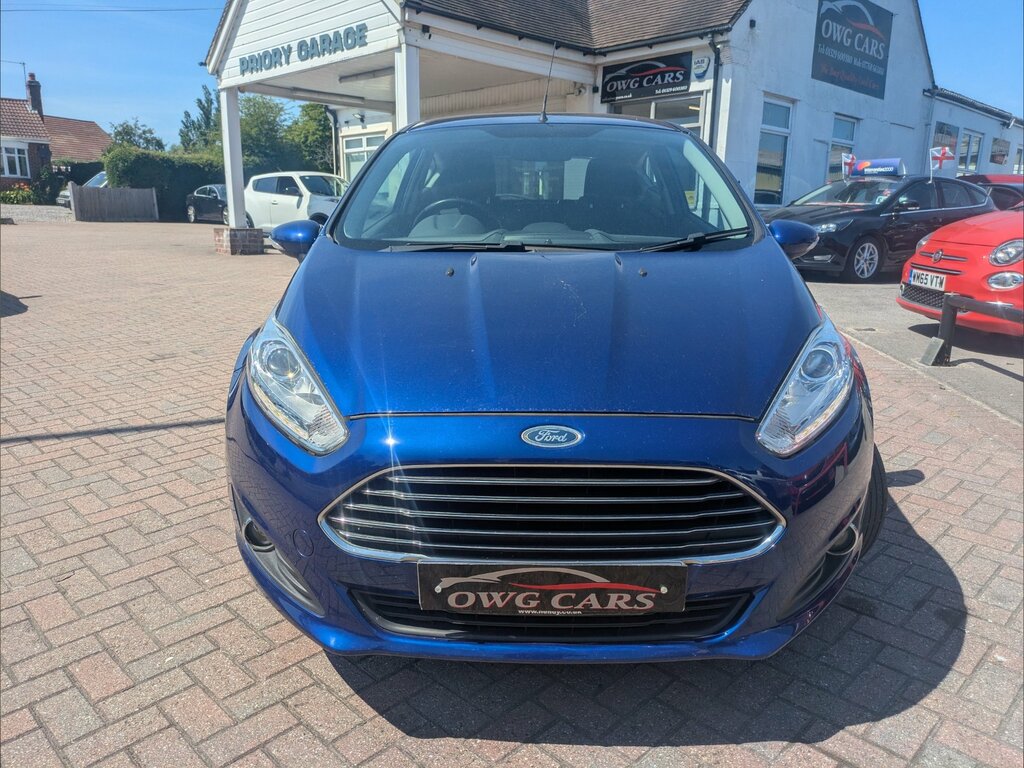 Ford Fiesta 1.25 Zetec Hatchback Euro 6 82 Blue #2