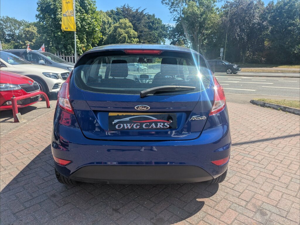 Ford Fiesta 1.25 Zetec Hatchback Euro 6 82 Blue #6