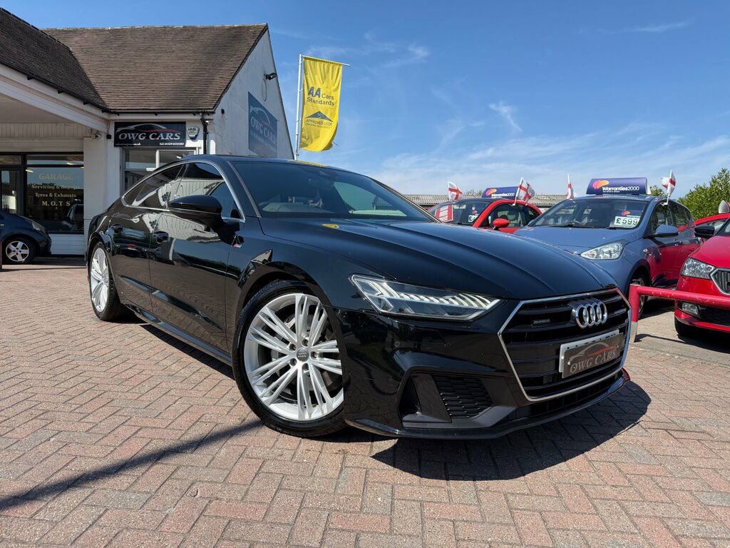 Audi A7 3.0 Tdi V6 50 S Line Sportback Tiptroni Black