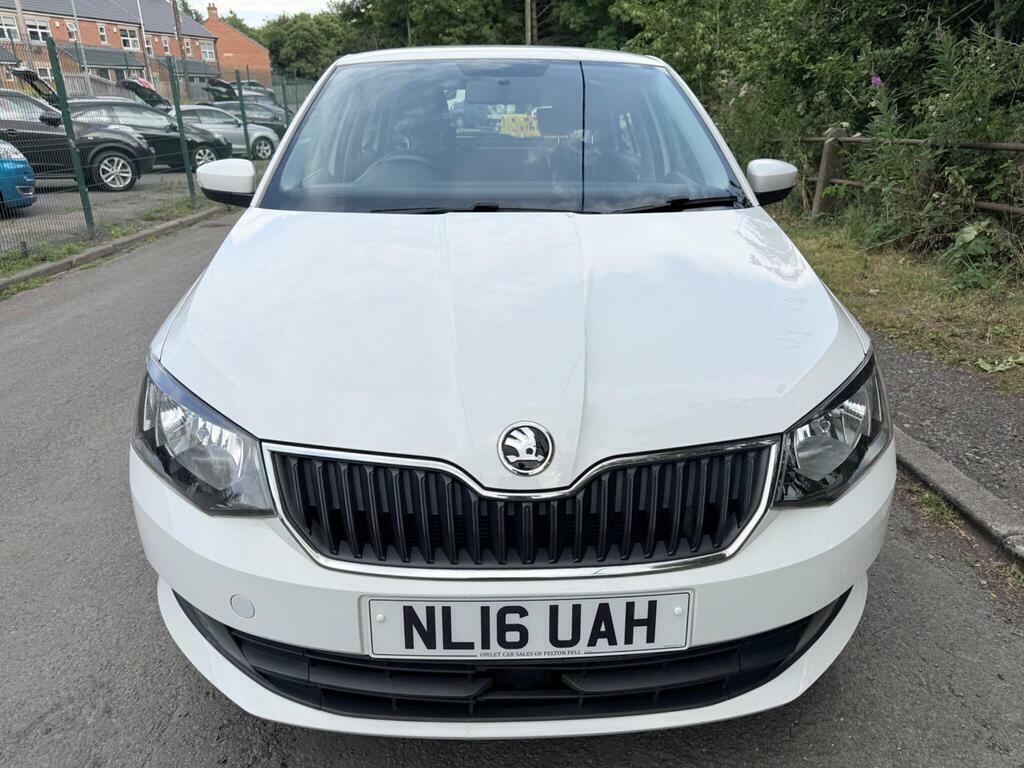 Skoda Fabia 1.0 Se Euro 6 S S White #6