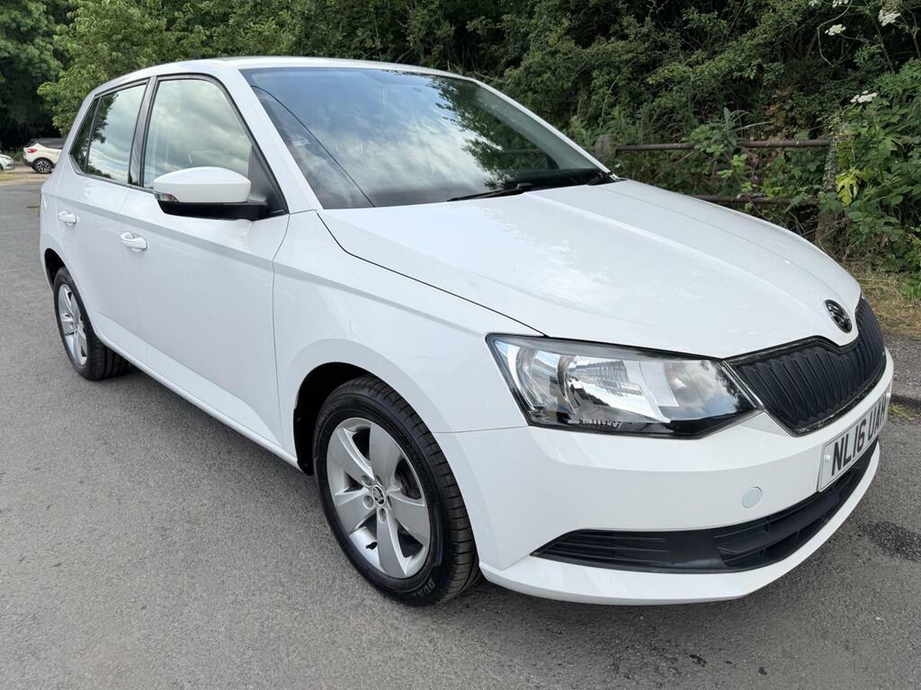 Skoda Fabia 1.0 Se Euro 6 S S White