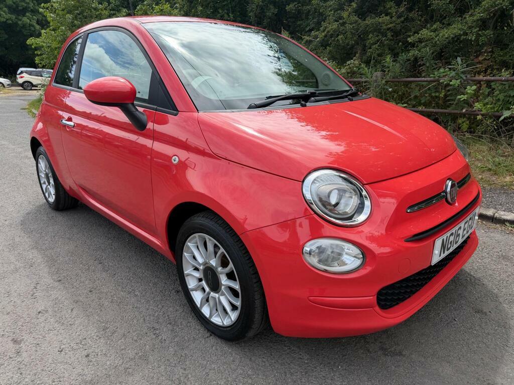 Fiat 500 1.2 Eco Pop Star Euro 6 S S Pink