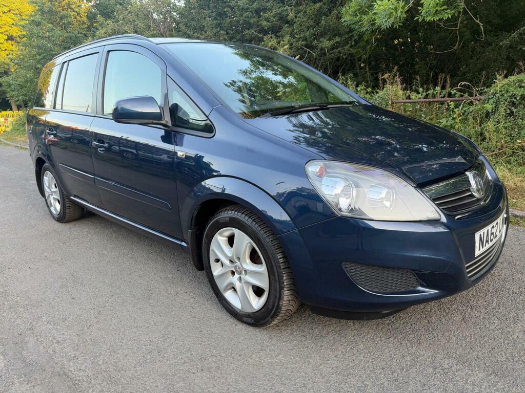 Vauxhall Zafira 1.6 16V Exclusiv Euro 5 Blue