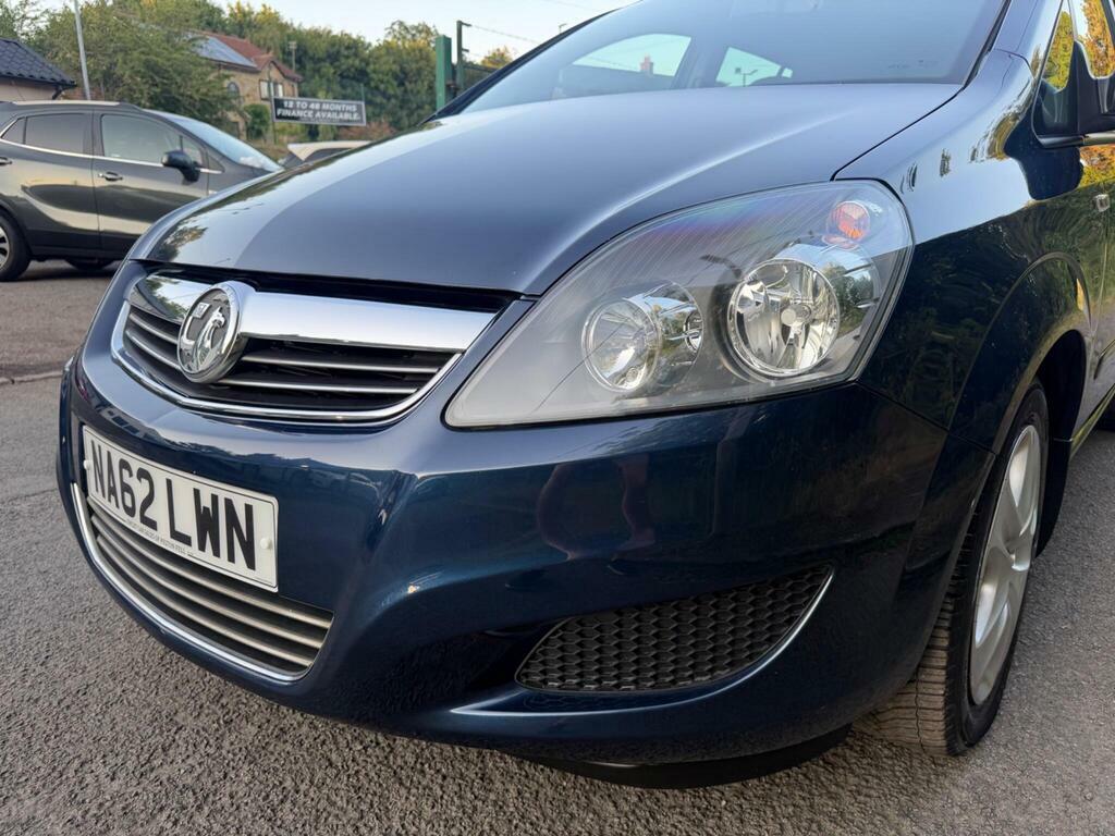 Vauxhall Zafira 1.6 16V Exclusiv Euro 5 Blue #6