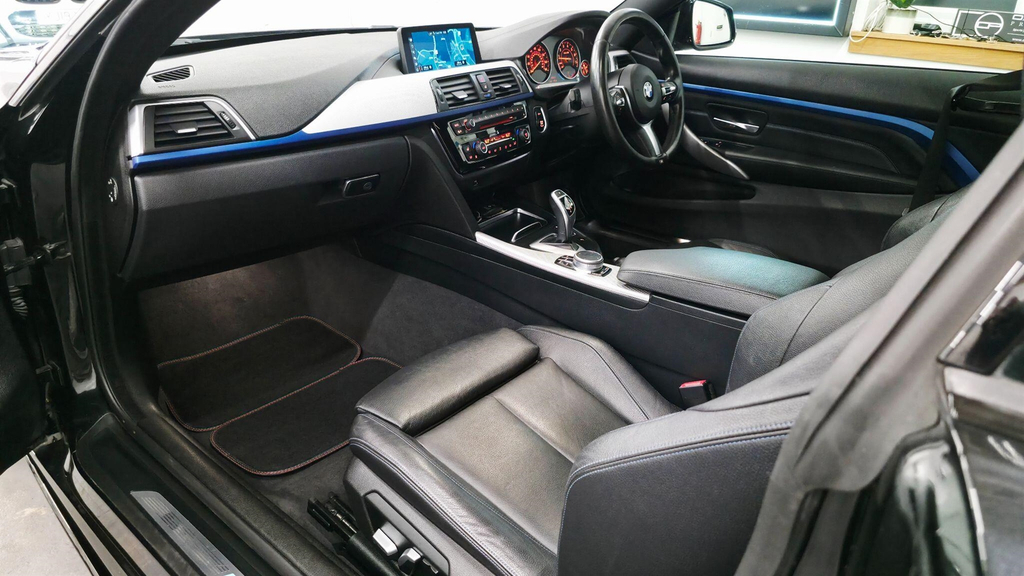 BMW 4 Series 420D 190 Xdrive M Sport Professional Media Blue #48