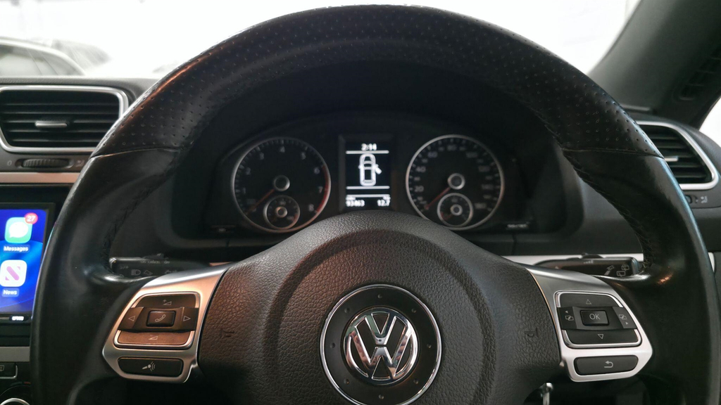Volkswagen Scirocco Hatchback White #8