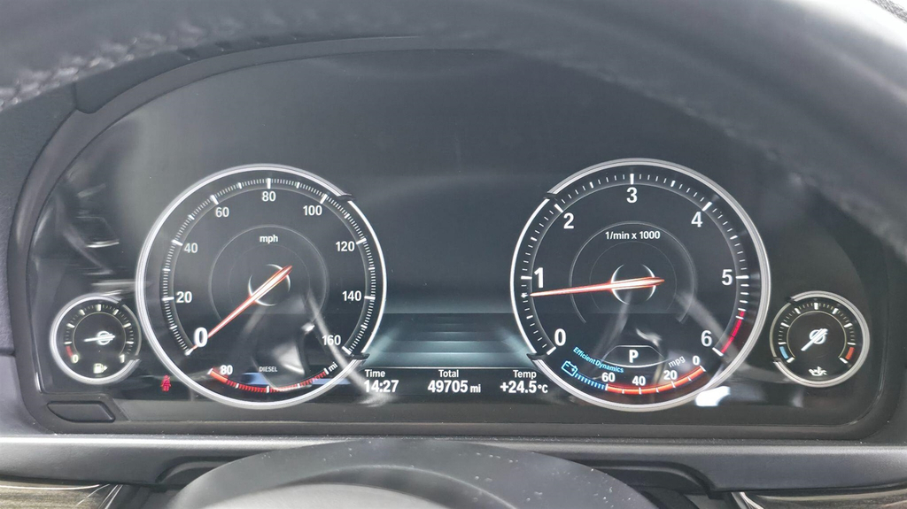 BMW 5 Series 520D Se Blue #12
