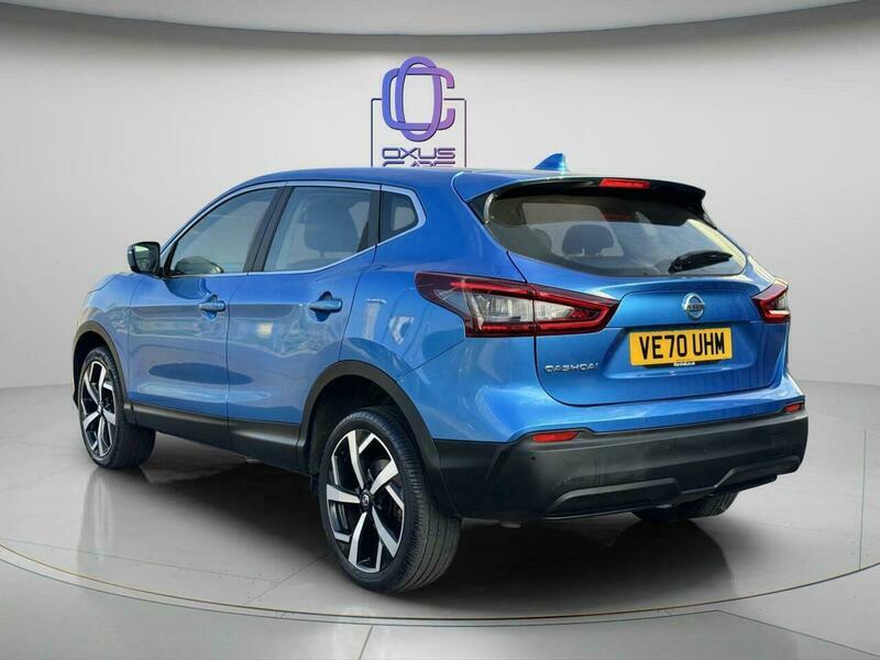 Nissan Qashqai 1.3 Dig-t Acenta Premium Blue #4