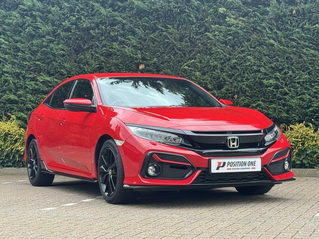 Honda Civic 1.5 Vtec Turbo Gpf Sport Euro 6 Ss Blue #1