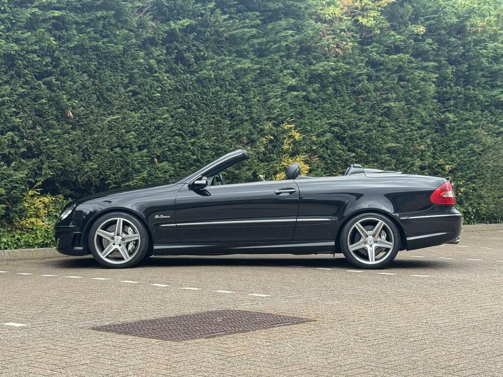 Mercedes-Benz CLK 6.2 Clk63 Amg Cabriolet 7G-tronic 344 Black #4