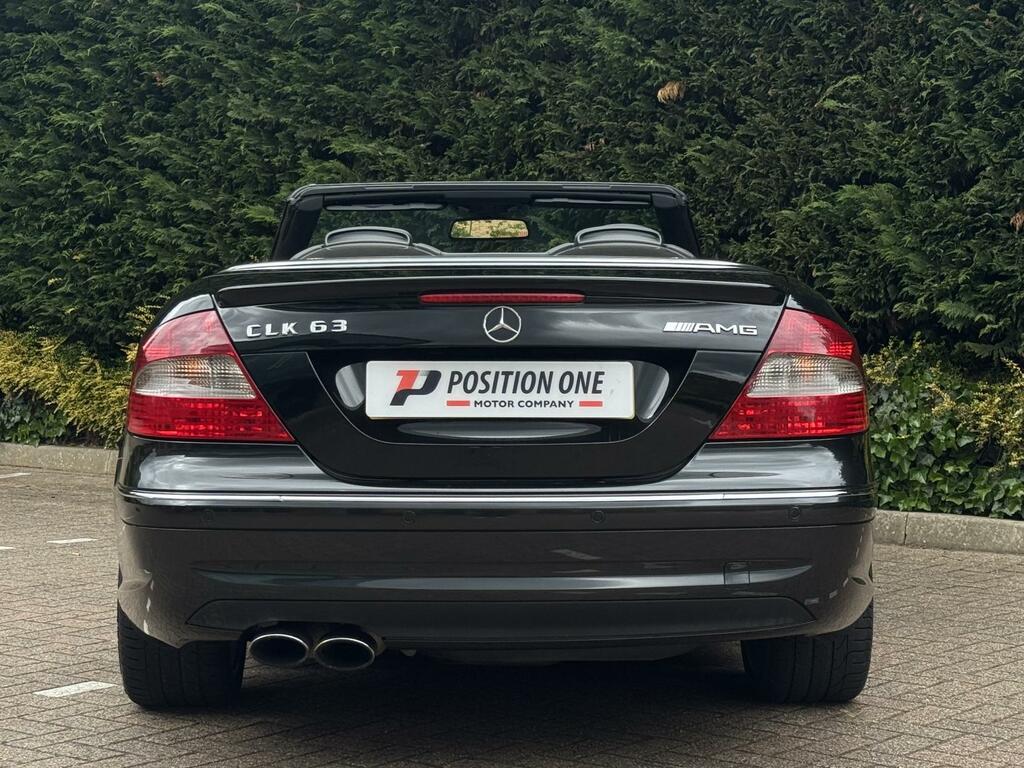 Mercedes-Benz CLK 6.2 Clk63 Amg Cabriolet 7G-tronic 344 Black #6