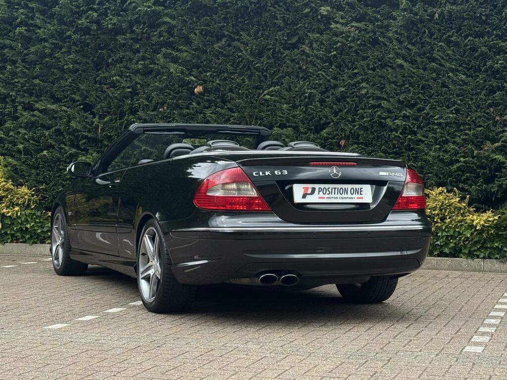 Mercedes-Benz CLK 6.2 Clk63 Amg Cabriolet 7G-tronic 344 Black #5