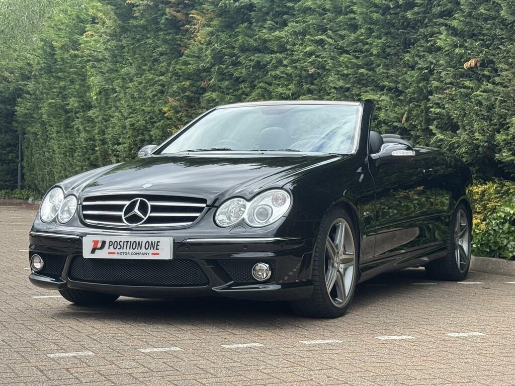 Mercedes-Benz CLK 6.2 Clk63 Amg Cabriolet 7G-tronic 344 Black #3