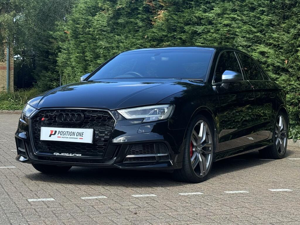 Audi S3 Saloon Black #3