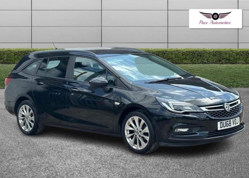 Vauxhall Astra 1.0I Turbo Ecotec Tech Line Nav Sports Tourer Euro Black
