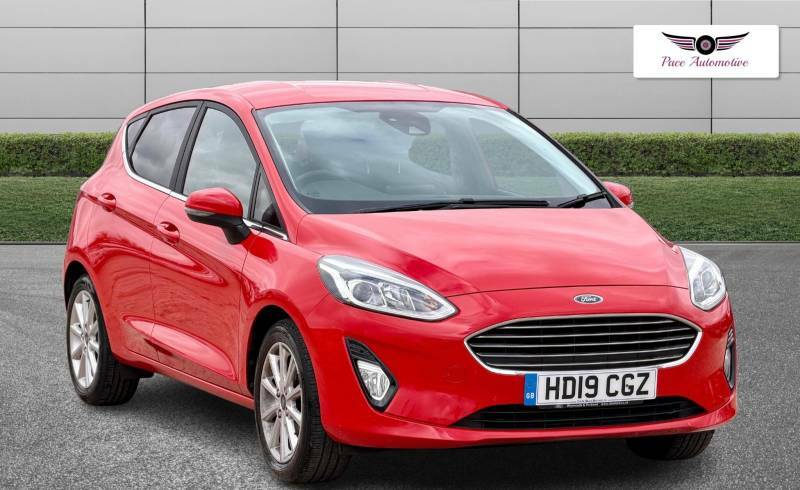 Ford Fiesta 1.0T Ecoboost Titanium Euro 6 Ss - 2019 19 Red