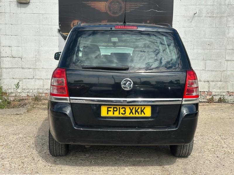 Vauxhall Zafira 1.6 16V Exclusiv Euro 5 Black #6