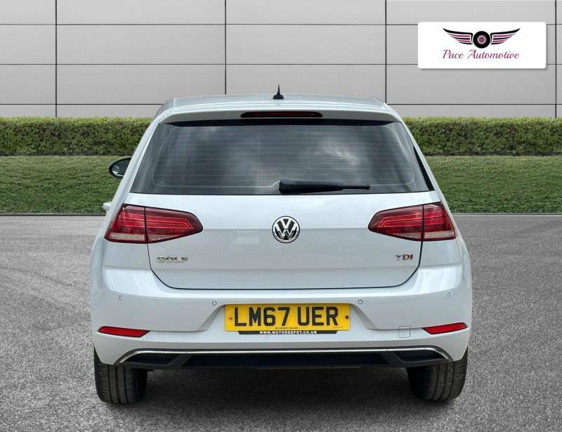 Volkswagen Golf 1.6 Tdi Se Nav Dsg Euro 6 Ss Silver #6