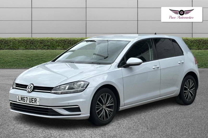 Volkswagen Golf 1.6 Tdi Se Nav Dsg Euro 6 Ss Silver #2