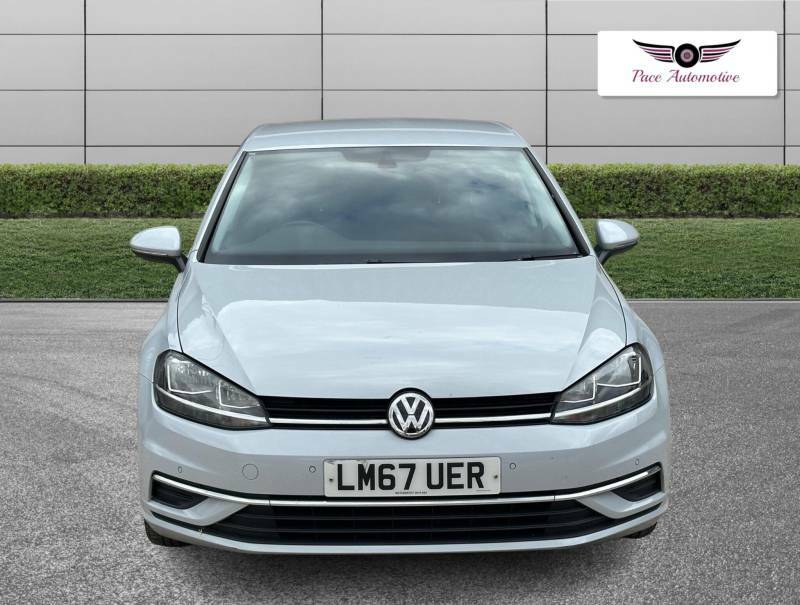 Volkswagen Golf 1.6 Tdi Se Nav Dsg Euro 6 Ss Silver #3