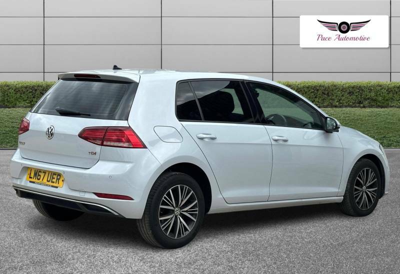Volkswagen Golf 1.6 Tdi Se Nav Dsg Euro 6 Ss Silver #4