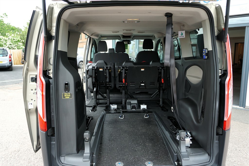 Ford Tourneo Custom 310 Zetec Tdci, Disabled, Wheelchair Accessible Ve SF17GHU Silver #5