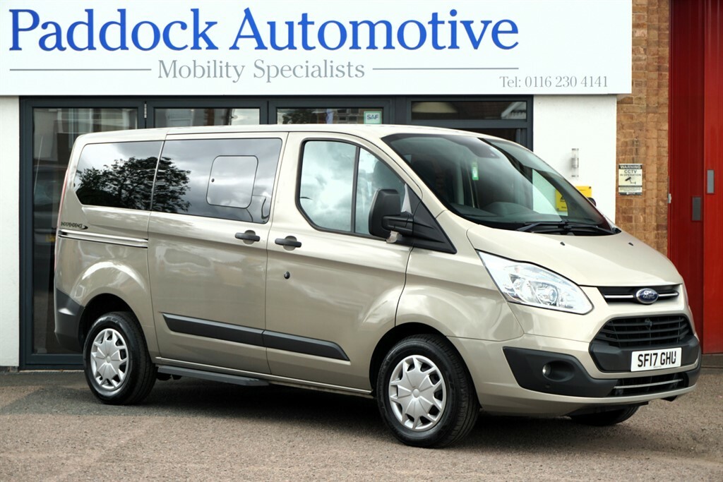 Ford Tourneo Custom 310 Zetec Tdci, Disabled, Wheelchair Accessible Ve SF17GHU Silver #2