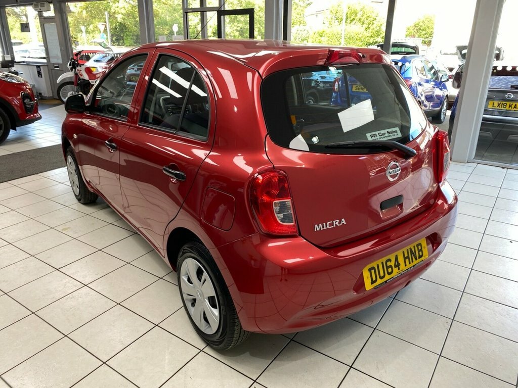 Nissan Micra 1.2L Visia DU64HNB Red #5