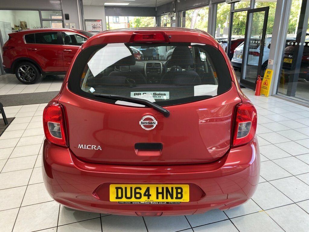 Nissan Micra 1.2L Visia DU64HNB Red #6