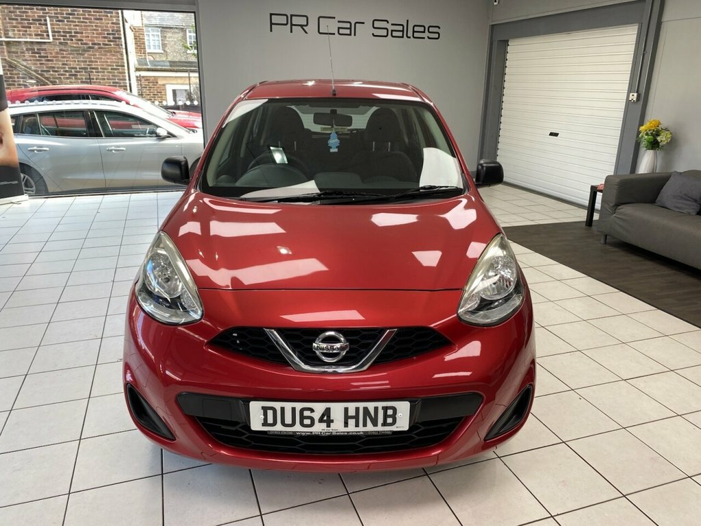 Nissan Micra 1.2L Visia DU64HNB Red