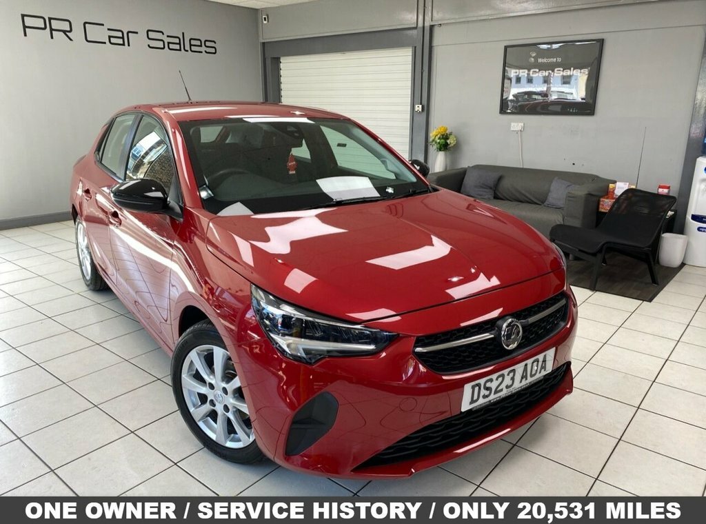 Vauxhall Corsa 1.2L Design Red