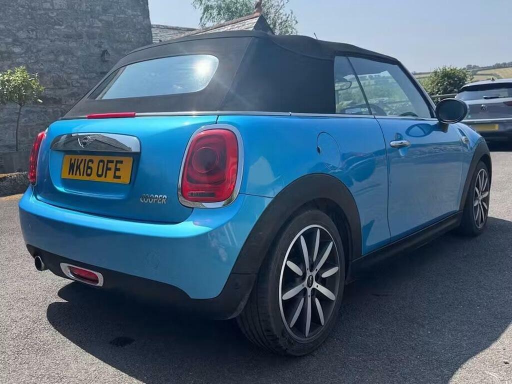 Mini Convertible Cooper Convertible Blue #2