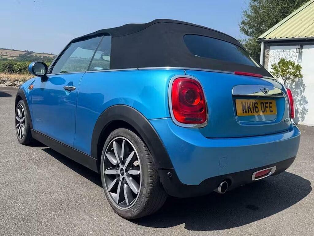 Mini Convertible Cooper Convertible Blue #4