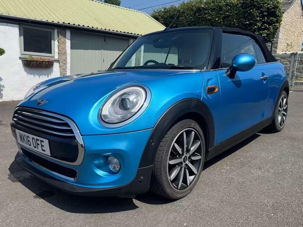 Mini Convertible Cooper Convertible Blue #3
