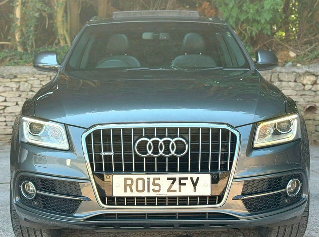 Audi Q5 2015 2.0 Tfsi S Line Plus Tiptronic Quattro Euro 6 RO15ZFY Grey #2