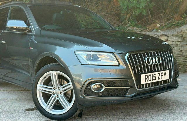 Audi Q5 2015 2.0 Tfsi S Line Plus Tiptronic Quattro Euro 6 RO15ZFY Grey #4