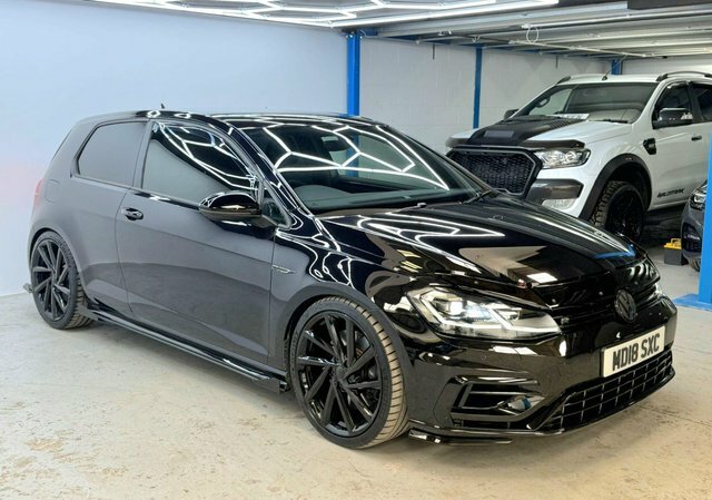 Volkswagen Golf 2018 2.0 Tsi R Dsg 4Motion Euro 6 Ss Black #4