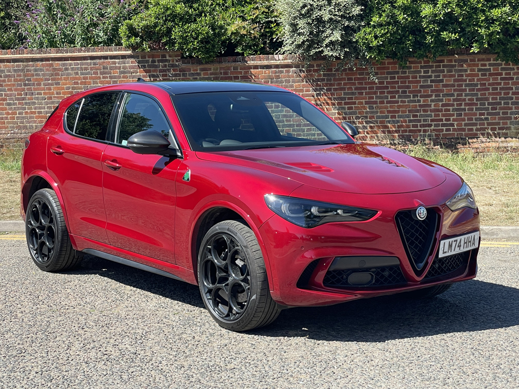 Alfa Romeo Stelvio 2.9 V6 Biturbo Quadrifoglio Super Sport Red #4