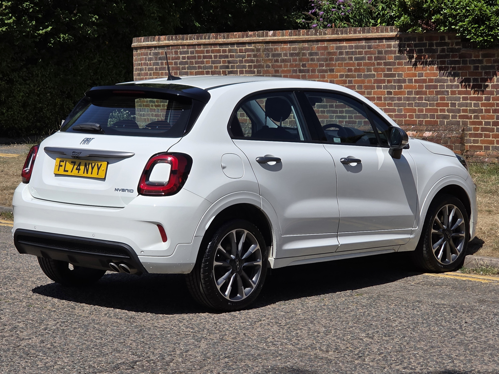 Fiat 500X 1.5 Hybrid 48V Top Ddct FL74NYY White #4