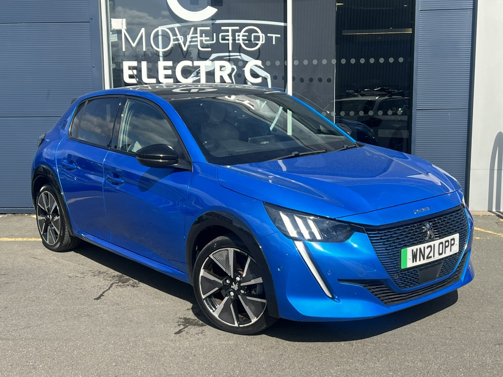 Peugeot e-208 100Kw Gt Premium 50Kwh Blue