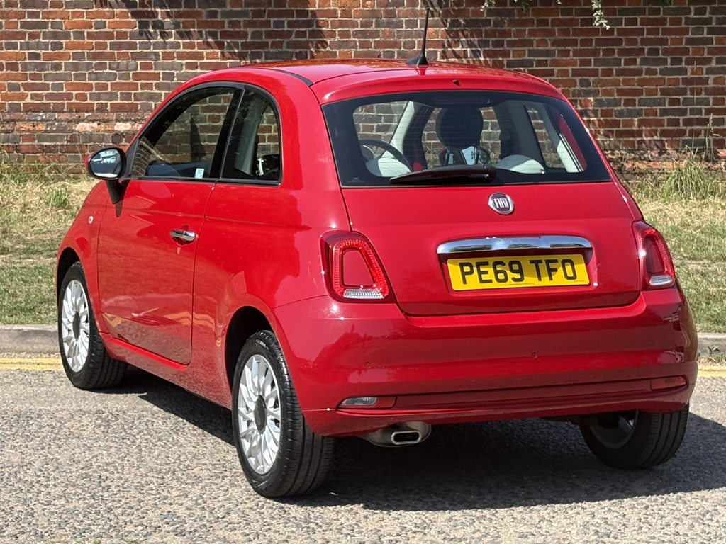 Fiat 500 1.2 Lounge Dualogic Red #2