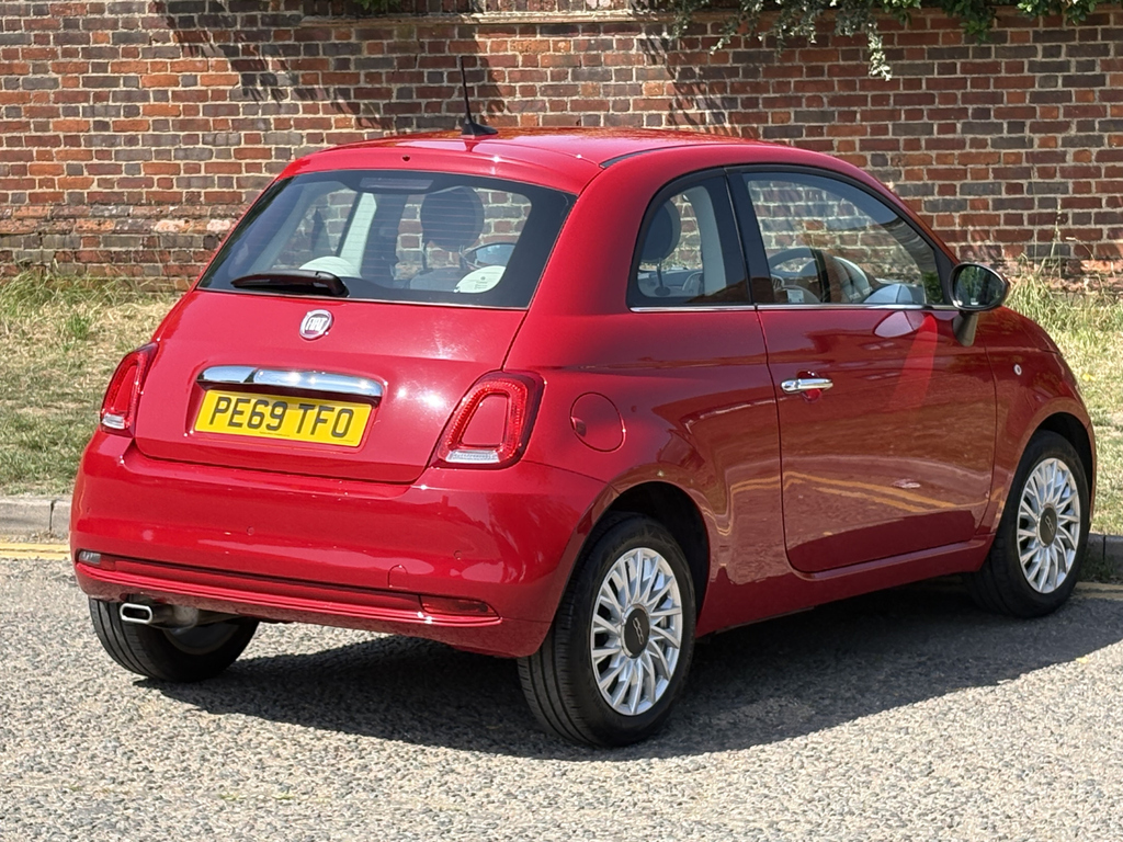 Fiat 500 1.2 Lounge Dualogic Red #5