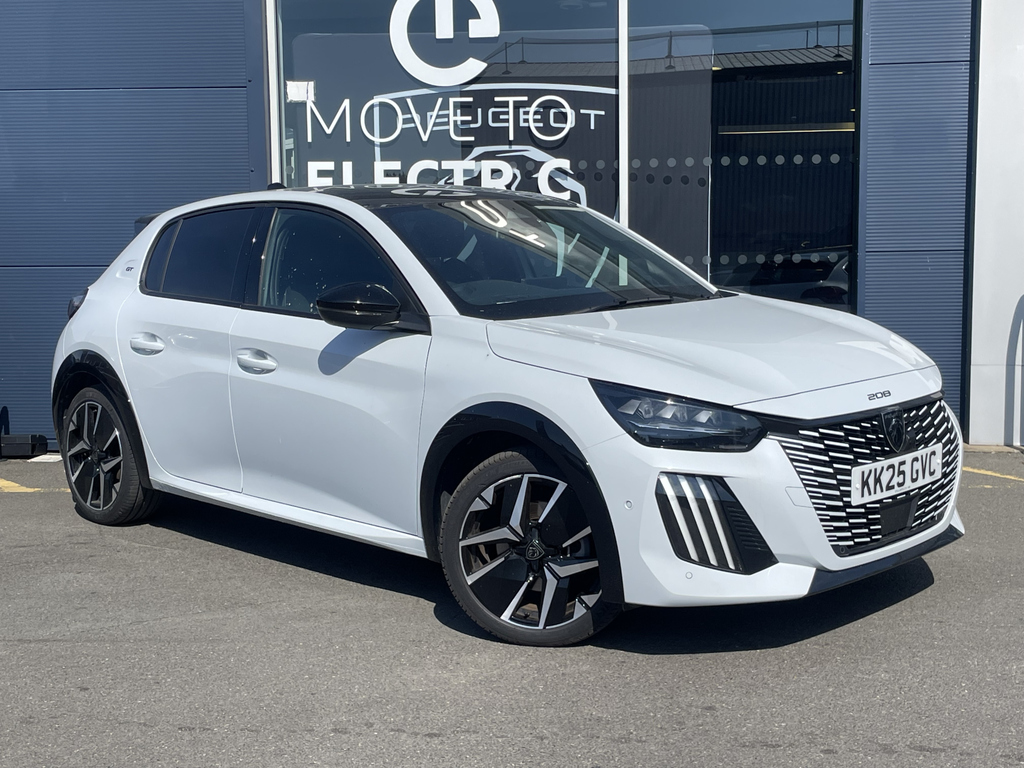 Peugeot 208 1.2 Hybrid 145 Gt Premium E-dsc6 White