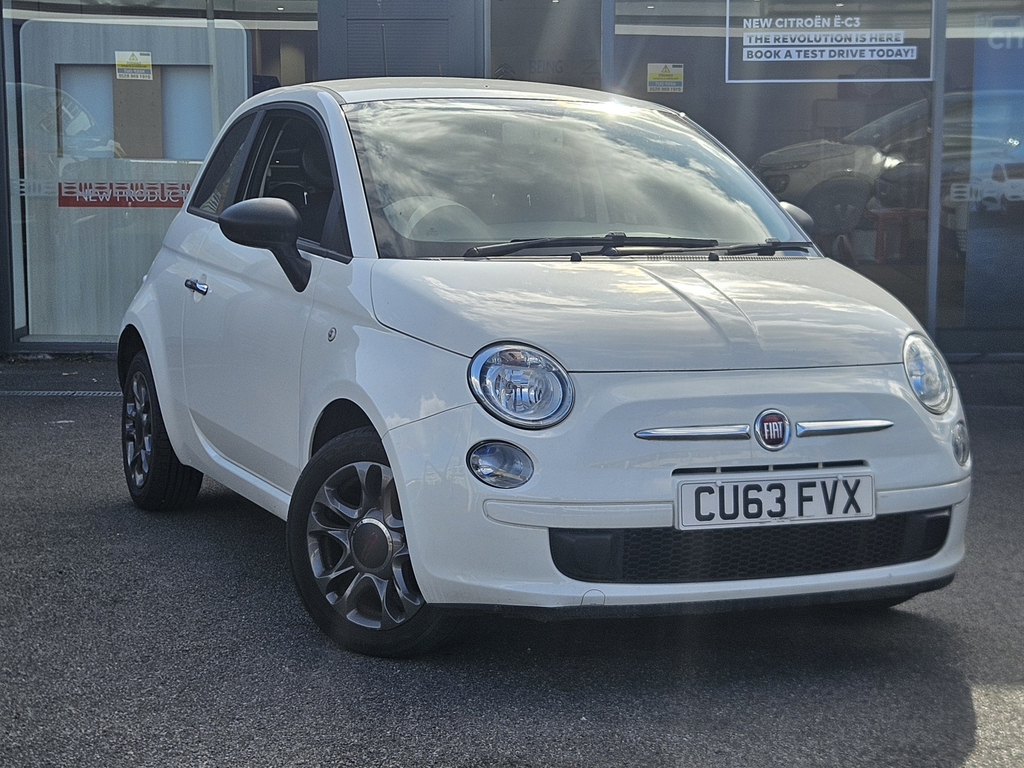 Fiat 500 1.2 Pop Start Stop White