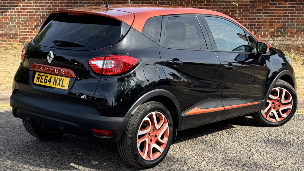 Renault Captur 1.5 Dynamique Medianav Energy Dci Ss 90 Bhp Orange #8