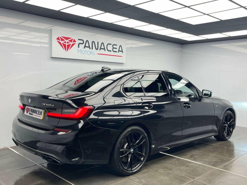 BMW 3 Series M340d Xdrive Black #4
