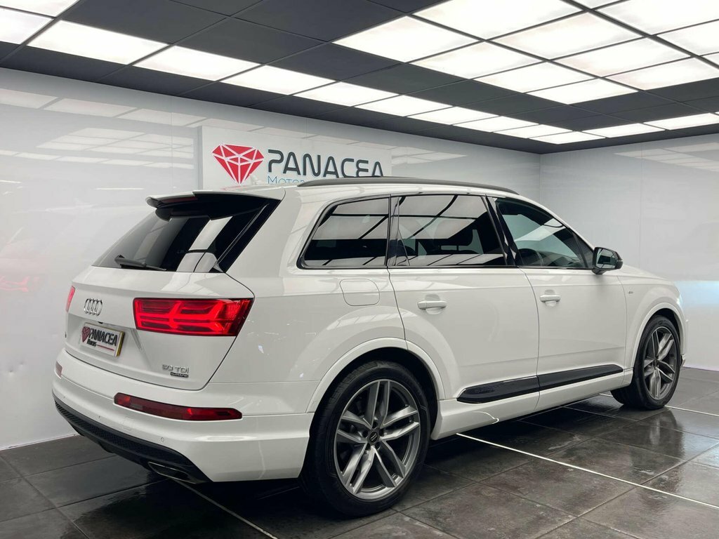 Audi Q7 3L Black Edition PV19OLO White #4