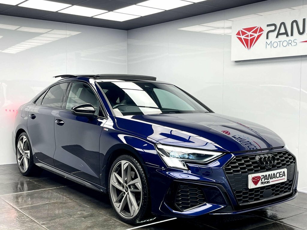 Audi A3 1.5L Black Edition Blue