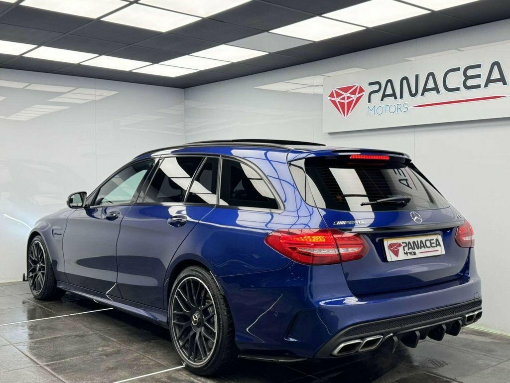 Mercedes-Benz C Class 4L Amg Blue #2